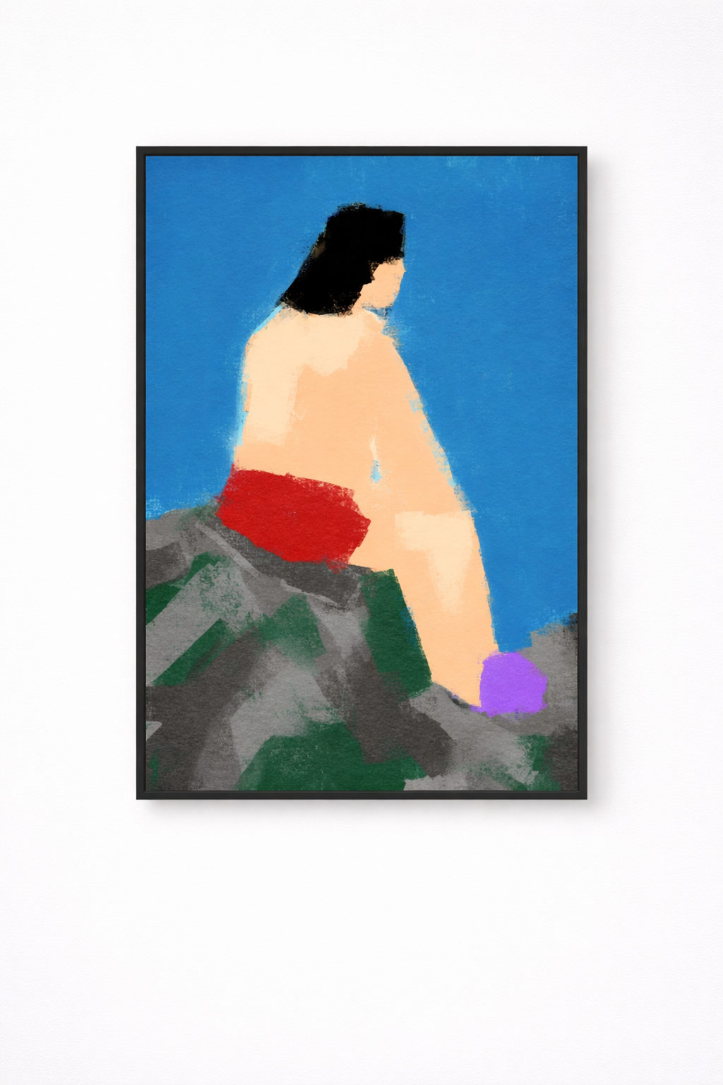 Baigneur 50x70